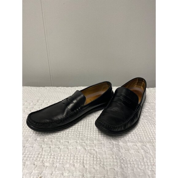 Johnston & Murphy Men’s Black Leather Shoes/Loafers Size 11 SKU 2166 main image 4